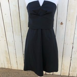 White House black market sz 14 strapless dress